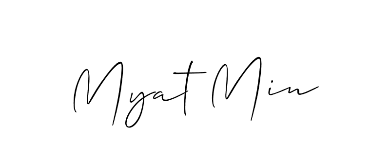 This is the best signature style for the Myat Min name. Also you like these signature font (Allison_Script). Mix name signature. Myat Min signature style 2 images and pictures png