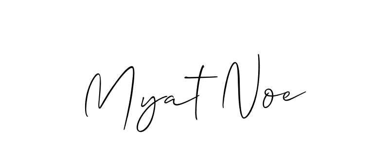 This is the best signature style for the Myat Noe name. Also you like these signature font (Allison_Script). Mix name signature. Myat Noe signature style 2 images and pictures png