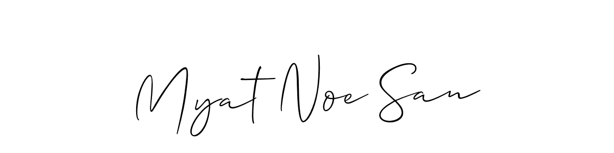 You can use this online signature creator to create a handwritten signature for the name Myat Noe San. This is the best online autograph maker. Myat Noe San signature style 2 images and pictures png