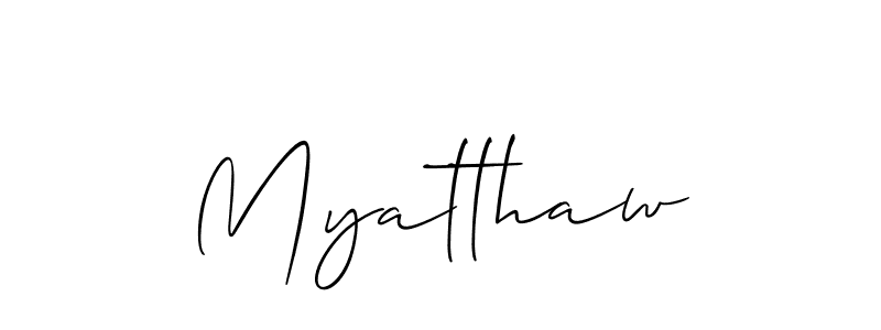 This is the best signature style for the Myatthaw name. Also you like these signature font (Allison_Script). Mix name signature. Myatthaw signature style 2 images and pictures png