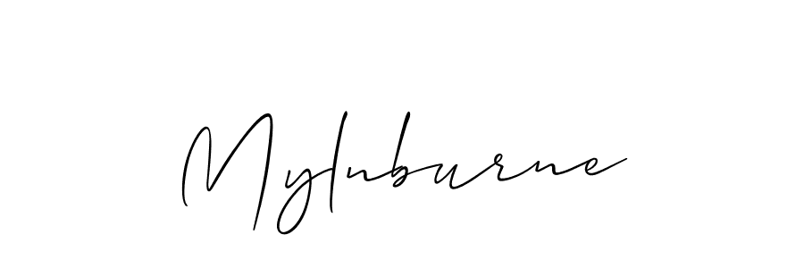 Best and Professional Signature Style for Mylnburne. Allison_Script Best Signature Style Collection. Mylnburne signature style 2 images and pictures png