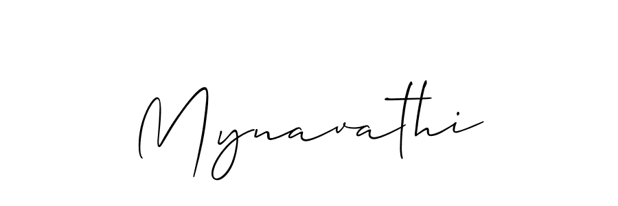 Make a beautiful signature design for name Mynavathi. Use this online signature maker to create a handwritten signature for free. Mynavathi signature style 2 images and pictures png