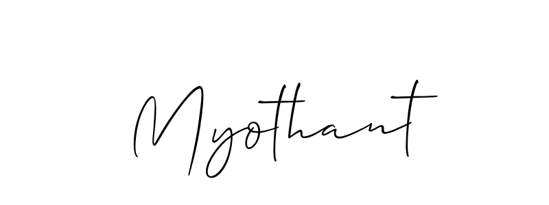 Also You can easily find your signature by using the search form. We will create Myothant name handwritten signature images for you free of cost using Allison_Script sign style. Myothant signature style 2 images and pictures png