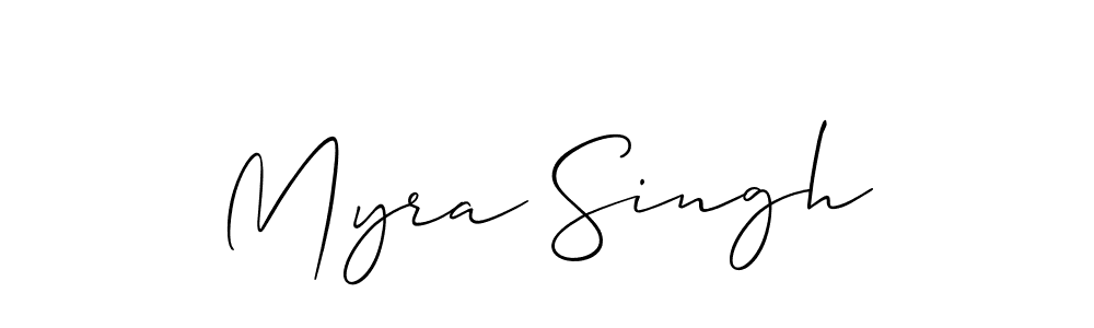 It looks lik you need a new signature style for name Myra Singh. Design unique handwritten (Allison_Script) signature with our free signature maker in just a few clicks. Myra Singh signature style 2 images and pictures png