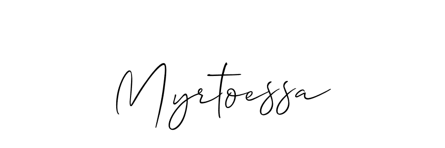 if you are searching for the best signature style for your name Myrtoessa. so please give up your signature search. here we have designed multiple signature styles  using Allison_Script. Myrtoessa signature style 2 images and pictures png