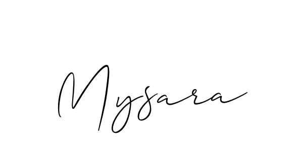 Mysara stylish signature style. Best Handwritten Sign (Allison_Script) for my name. Handwritten Signature Collection Ideas for my name Mysara. Mysara signature style 2 images and pictures png