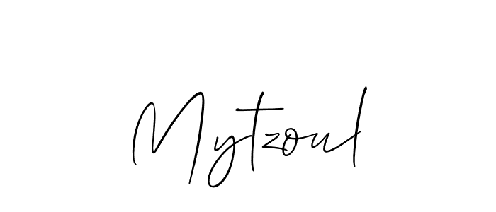 Make a beautiful signature design for name Mytzoul. With this signature (Allison_Script) style, you can create a handwritten signature for free. Mytzoul signature style 2 images and pictures png