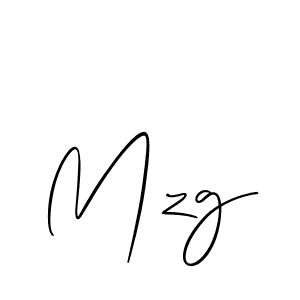 Best and Professional Signature Style for Mzg. Allison_Script Best Signature Style Collection. Mzg signature style 2 images and pictures png