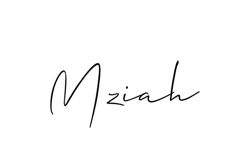 Once you've used our free online signature maker to create your best signature Allison_Script style, it's time to enjoy all of the benefits that Mziah name signing documents. Mziah signature style 2 images and pictures png