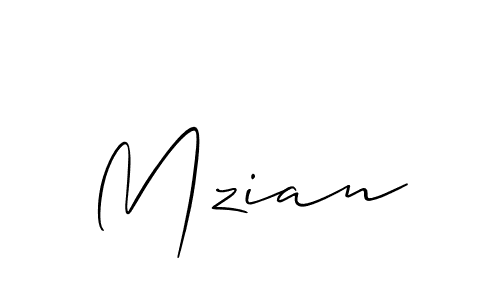 Also You can easily find your signature by using the search form. We will create Mzian name handwritten signature images for you free of cost using Allison_Script sign style. Mzian signature style 2 images and pictures png