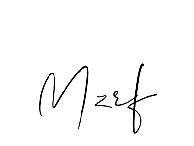 Best and Professional Signature Style for Mzrf. Allison_Script Best Signature Style Collection. Mzrf signature style 2 images and pictures png