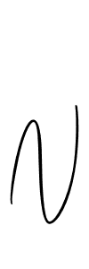 Make a beautiful signature design for name N. Use this online signature maker to create a handwritten signature for free. N signature style 2 images and pictures png