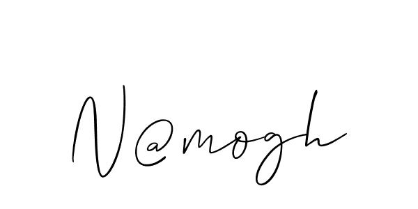 Make a beautiful signature design for name N@mogh. Use this online signature maker to create a handwritten signature for free. N@mogh signature style 2 images and pictures png