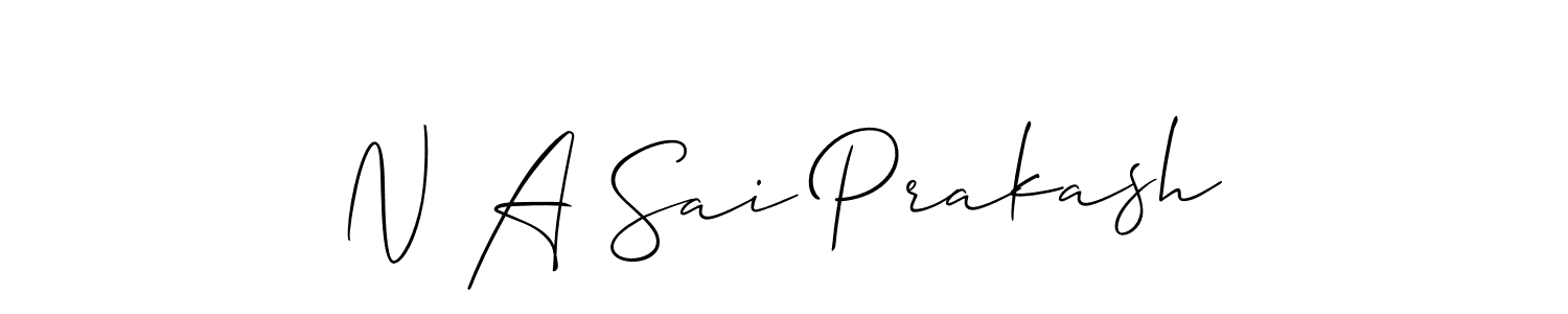 Once you've used our free online signature maker to create your best signature Allison_Script style, it's time to enjoy all of the benefits that N A Sai Prakash name signing documents. N A Sai Prakash signature style 2 images and pictures png