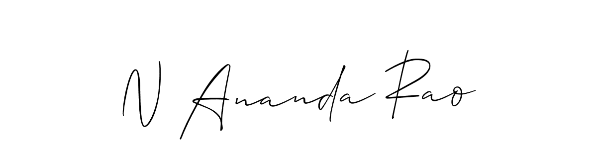 You can use this online signature creator to create a handwritten signature for the name N Ananda Rao. This is the best online autograph maker. N Ananda Rao signature style 2 images and pictures png