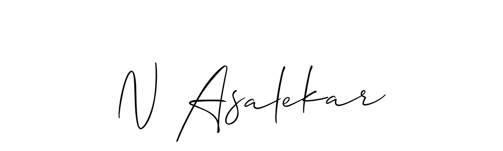 How to Draw N Asalekar signature style? Allison_Script is a latest design signature styles for name N Asalekar. N Asalekar signature style 2 images and pictures png