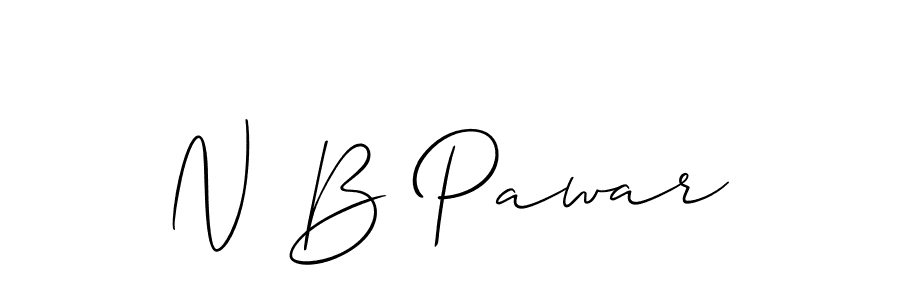 You can use this online signature creator to create a handwritten signature for the name N B Pawar. This is the best online autograph maker. N B Pawar signature style 2 images and pictures png