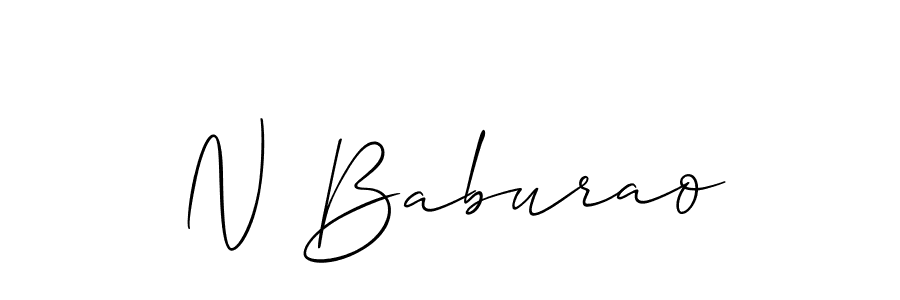 Here are the top 10 professional signature styles for the name N Baburao. These are the best autograph styles you can use for your name. N Baburao signature style 2 images and pictures png