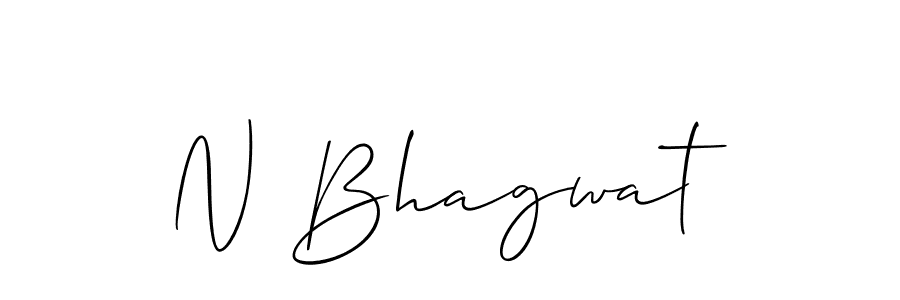 Here are the top 10 professional signature styles for the name N Bhagwat. These are the best autograph styles you can use for your name. N Bhagwat signature style 2 images and pictures png