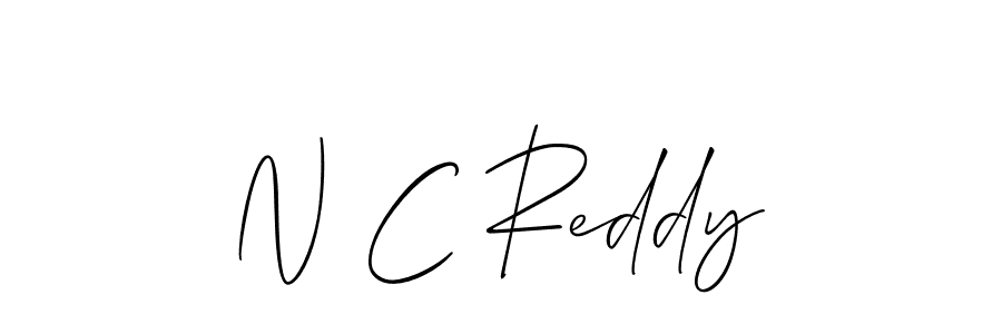 Also You can easily find your signature by using the search form. We will create N C Reddy name handwritten signature images for you free of cost using Allison_Script sign style. N C Reddy signature style 2 images and pictures png