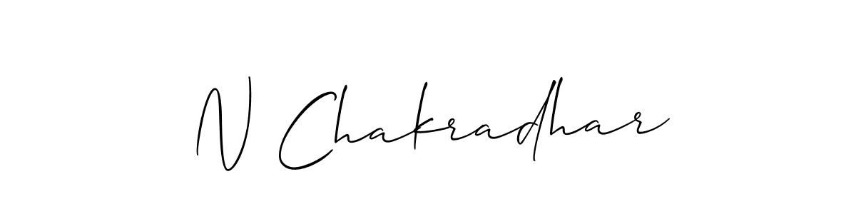 Similarly Allison_Script is the best handwritten signature design. Signature creator online .You can use it as an online autograph creator for name N Chakradhar. N Chakradhar signature style 2 images and pictures png