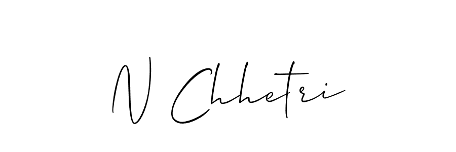 Here are the top 10 professional signature styles for the name N Chhetri. These are the best autograph styles you can use for your name. N Chhetri signature style 2 images and pictures png
