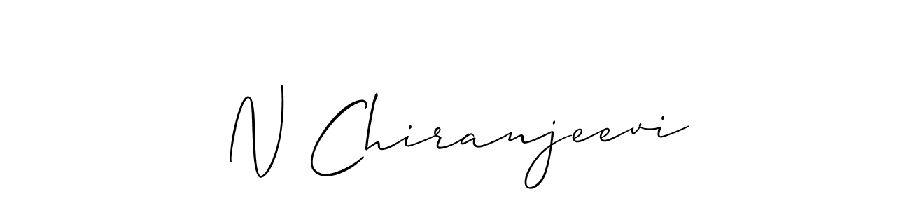 N Chiranjeevi stylish signature style. Best Handwritten Sign (Allison_Script) for my name. Handwritten Signature Collection Ideas for my name N Chiranjeevi. N Chiranjeevi signature style 2 images and pictures png