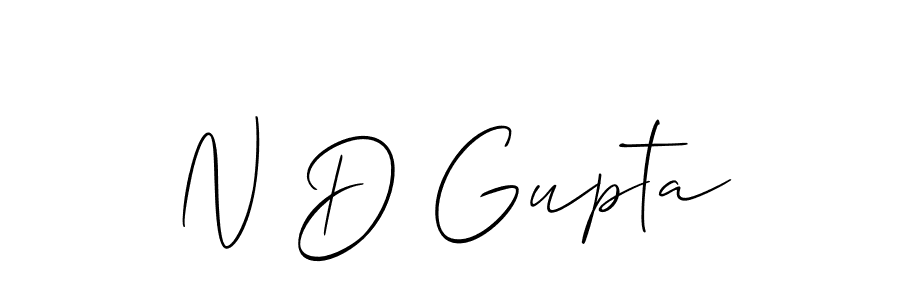 Make a short N D Gupta signature style. Manage your documents anywhere anytime using Allison_Script. Create and add eSignatures, submit forms, share and send files easily. N D Gupta signature style 2 images and pictures png