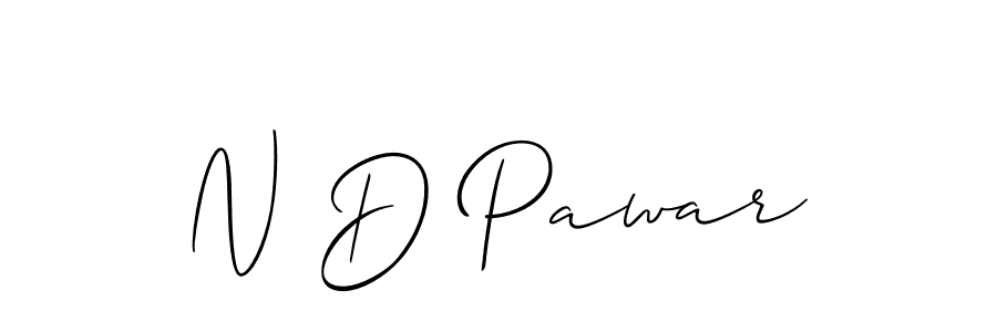 You can use this online signature creator to create a handwritten signature for the name N D Pawar. This is the best online autograph maker. N D Pawar signature style 2 images and pictures png