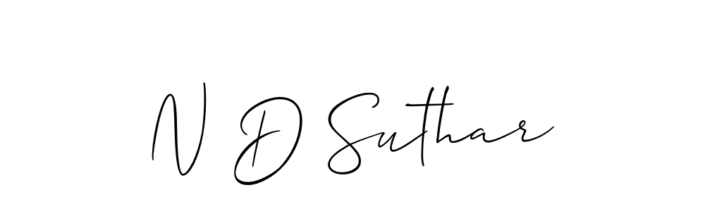 See photos of N D Suthar official signature by Spectra . Check more albums & portfolios. Read reviews & check more about Allison_Script font. N D Suthar signature style 2 images and pictures png