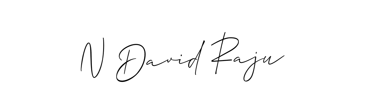 This is the best signature style for the N David Raju name. Also you like these signature font (Allison_Script). Mix name signature. N David Raju signature style 2 images and pictures png