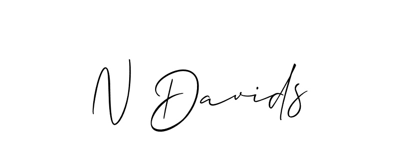 Once you've used our free online signature maker to create your best signature Allison_Script style, it's time to enjoy all of the benefits that N Davids name signing documents. N Davids signature style 2 images and pictures png