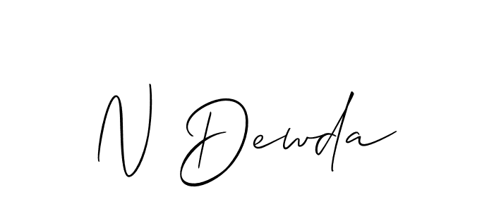 Check out images of Autograph of N Dewda name. Actor N Dewda Signature Style. Allison_Script is a professional sign style online. N Dewda signature style 2 images and pictures png