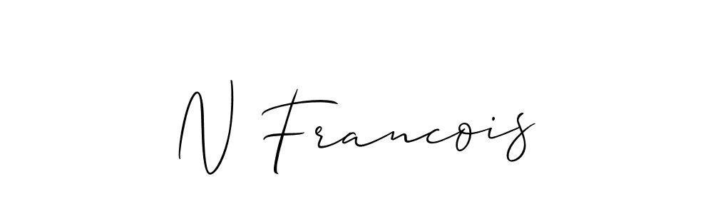 You can use this online signature creator to create a handwritten signature for the name N Francois. This is the best online autograph maker. N Francois signature style 2 images and pictures png