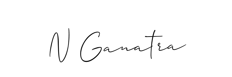 Once you've used our free online signature maker to create your best signature Allison_Script style, it's time to enjoy all of the benefits that N Ganatra name signing documents. N Ganatra signature style 2 images and pictures png