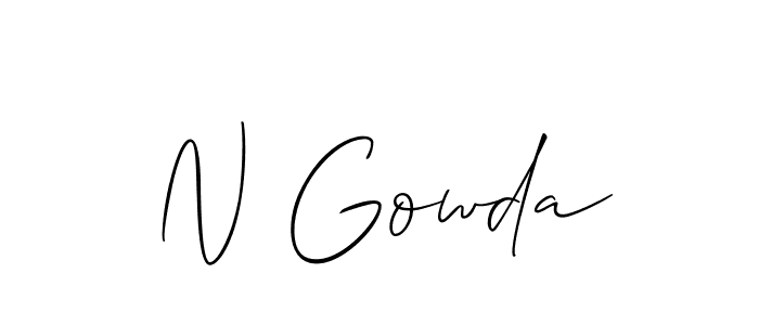 See photos of N Gowda official signature by Spectra . Check more albums & portfolios. Read reviews & check more about Allison_Script font. N Gowda signature style 2 images and pictures png