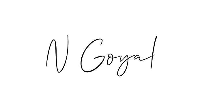 This is the best signature style for the N Goyal name. Also you like these signature font (Allison_Script). Mix name signature. N Goyal signature style 2 images and pictures png