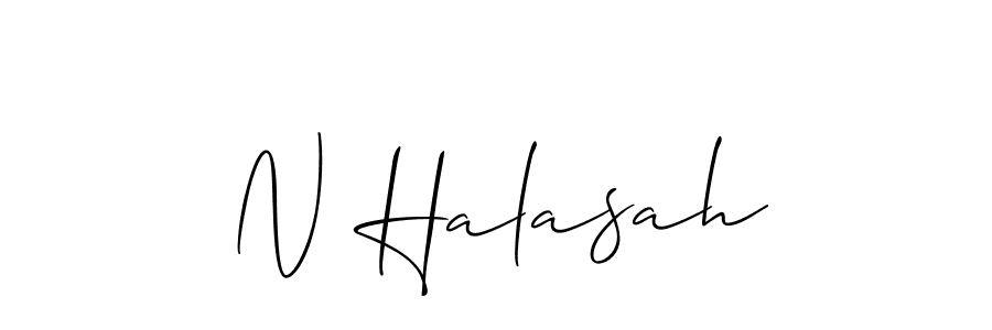 You can use this online signature creator to create a handwritten signature for the name N Halasah. This is the best online autograph maker. N Halasah signature style 2 images and pictures png