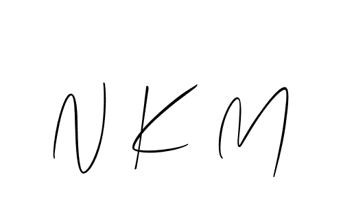 Here are the top 10 professional signature styles for the name N K M. These are the best autograph styles you can use for your name. N K M signature style 2 images and pictures png