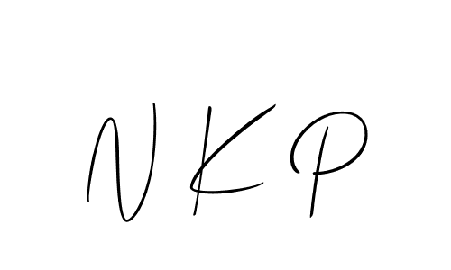 Also You can easily find your signature by using the search form. We will create N K P name handwritten signature images for you free of cost using Allison_Script sign style. N K P signature style 2 images and pictures png