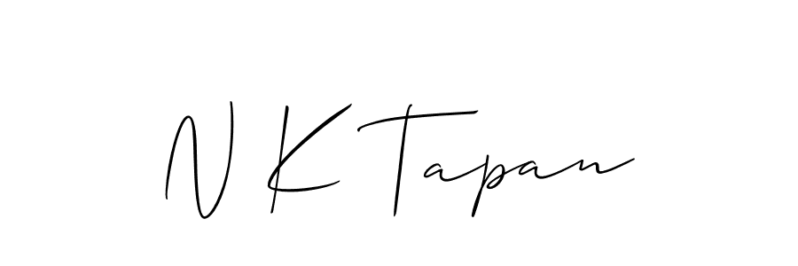 This is the best signature style for the N K Tapan name. Also you like these signature font (Allison_Script). Mix name signature. N K Tapan signature style 2 images and pictures png