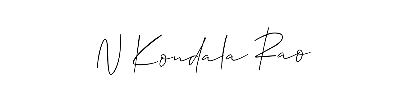 Check out images of Autograph of N Kondala Rao name. Actor N Kondala Rao Signature Style. Allison_Script is a professional sign style online. N Kondala Rao signature style 2 images and pictures png