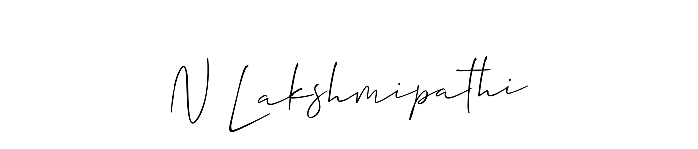 Here are the top 10 professional signature styles for the name N Lakshmipathi. These are the best autograph styles you can use for your name. N Lakshmipathi signature style 2 images and pictures png