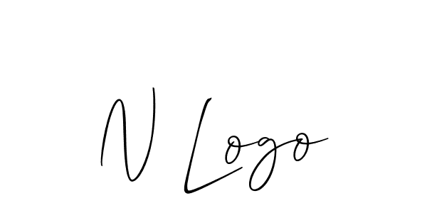 Similarly Allison_Script is the best handwritten signature design. Signature creator online .You can use it as an online autograph creator for name N Logo. N Logo signature style 2 images and pictures png