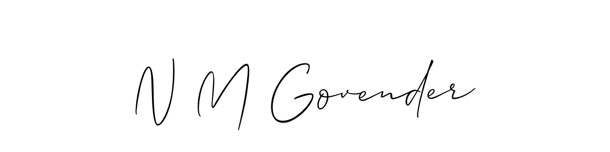 Once you've used our free online signature maker to create your best signature Allison_Script style, it's time to enjoy all of the benefits that N M Govender name signing documents. N M Govender signature style 2 images and pictures png