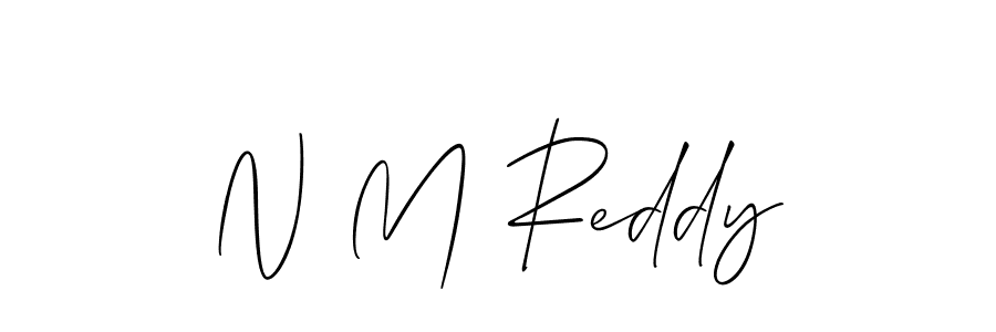 Best and Professional Signature Style for N M Reddy. Allison_Script Best Signature Style Collection. N M Reddy signature style 2 images and pictures png