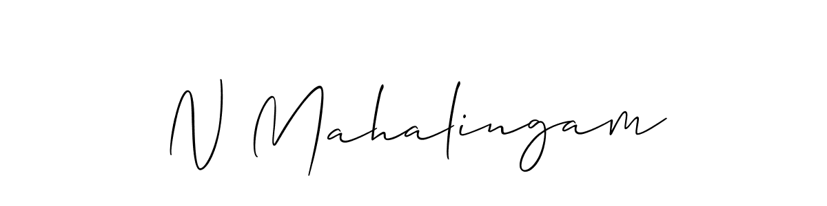 Here are the top 10 professional signature styles for the name N Mahalingam. These are the best autograph styles you can use for your name. N Mahalingam signature style 2 images and pictures png