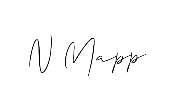 Here are the top 10 professional signature styles for the name N Mapp. These are the best autograph styles you can use for your name. N Mapp signature style 2 images and pictures png