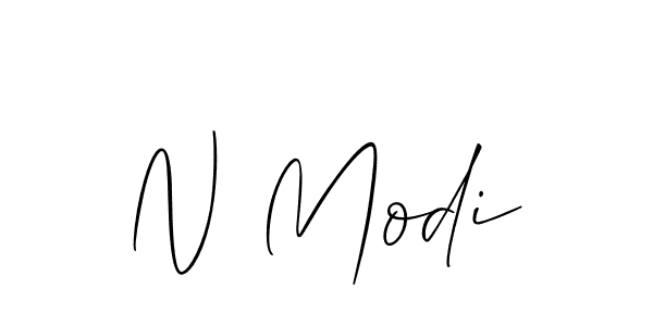 Here are the top 10 professional signature styles for the name N Modi. These are the best autograph styles you can use for your name. N Modi signature style 2 images and pictures png
