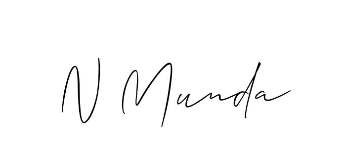 Check out images of Autograph of N Munda name. Actor N Munda Signature Style. Allison_Script is a professional sign style online. N Munda signature style 2 images and pictures png
